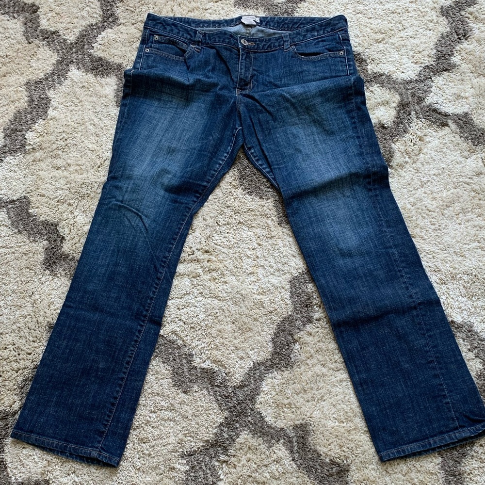 Gap Curvy Straight Jeans 14/32